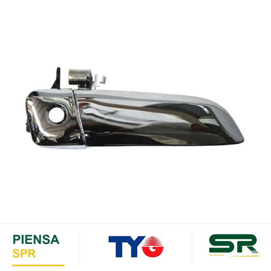 MANIJA EXTERIOR DELANTERA DERECHA CROMADA PLÁSTICO TOYOTA HIACE 2004-2019 TYG