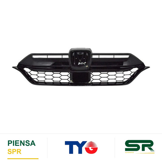 PARRILLA SIN HOYO PARA SENSOR CON MOLDURA HONDA CR-V 2020-2022 C / TAPA CENT TYG