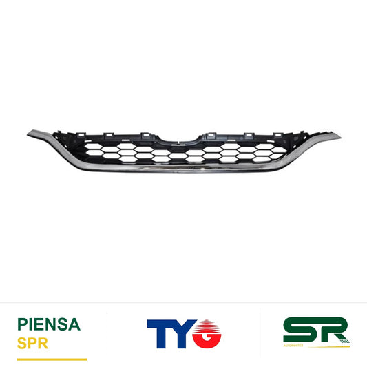 PARRILLA CON MOLDURA CROMADA INFERIOR NEGRA HONDA CR-V 2015-2016 TYG