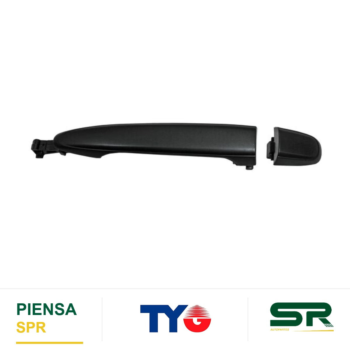 MANIJA EXTERIOR TRASERA PLÁSTICO TOYOTA CAMRY 2007-2011 / HIGHLANDER 2008-2013 LISA AMBOS LADOS TYG