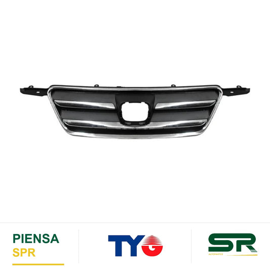 PARRILLA CROMADA NEGRA HONDA CR-V 2005-2006 TYG