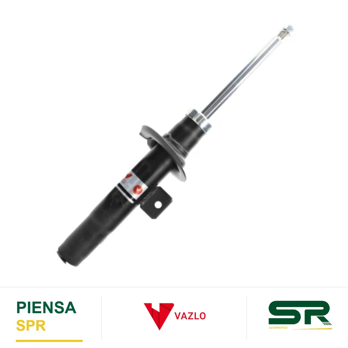 AMORTIGUADOR DELANTERO IZQUIERDO CON GAS NITRÓGENO PEUGEOT 406 2000-2005 VAZLO