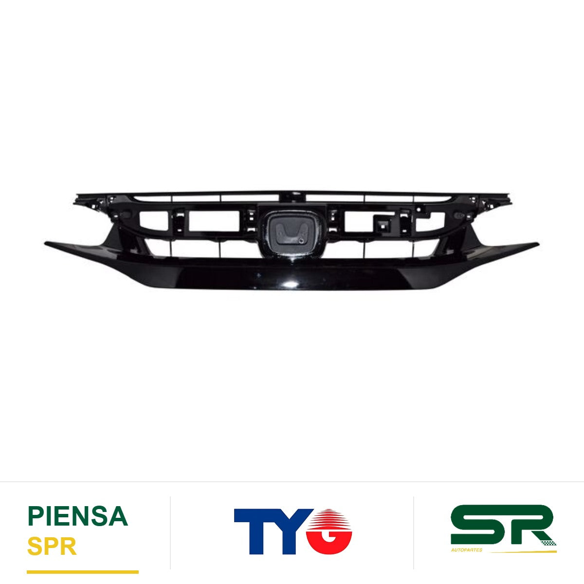 PARRILLA SIN MOLDURA LISA HONDA CIVIC 2019-2021 TYG