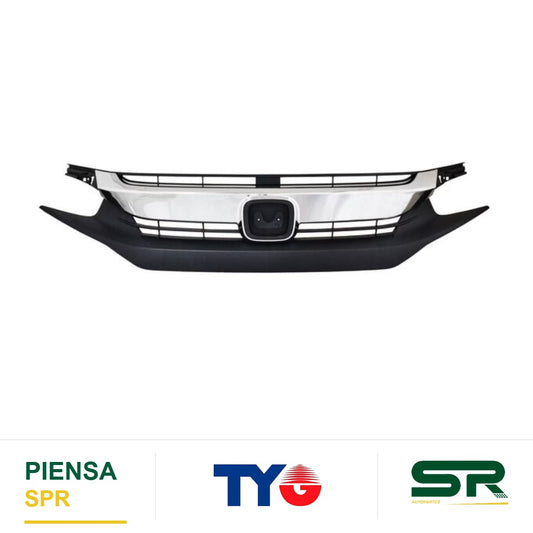 PARRILLA CON MOLDURA CROMADA HONDA CIVIC 2016-2018 4P / 2P ALD262 TYG