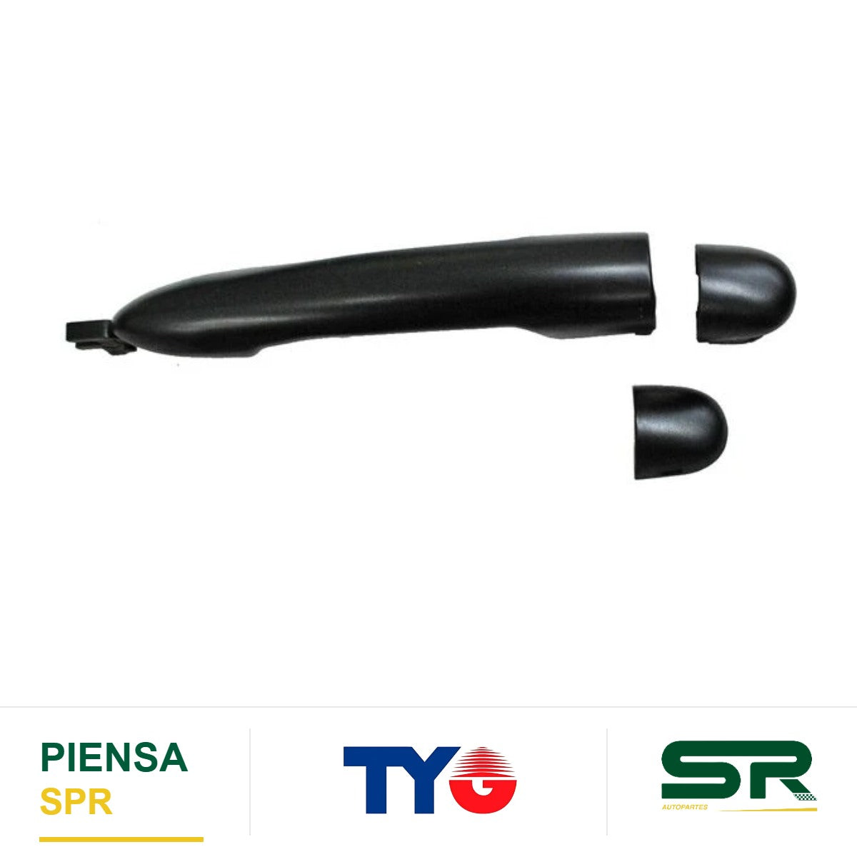 MANIJA EXTERIOR DELANTERA PLÁSTICO RENAULT MEGANE II 2004-2010 / SCENIC 2005-2009 / TRAS CORRUGADA AMBOS LADOS TYG