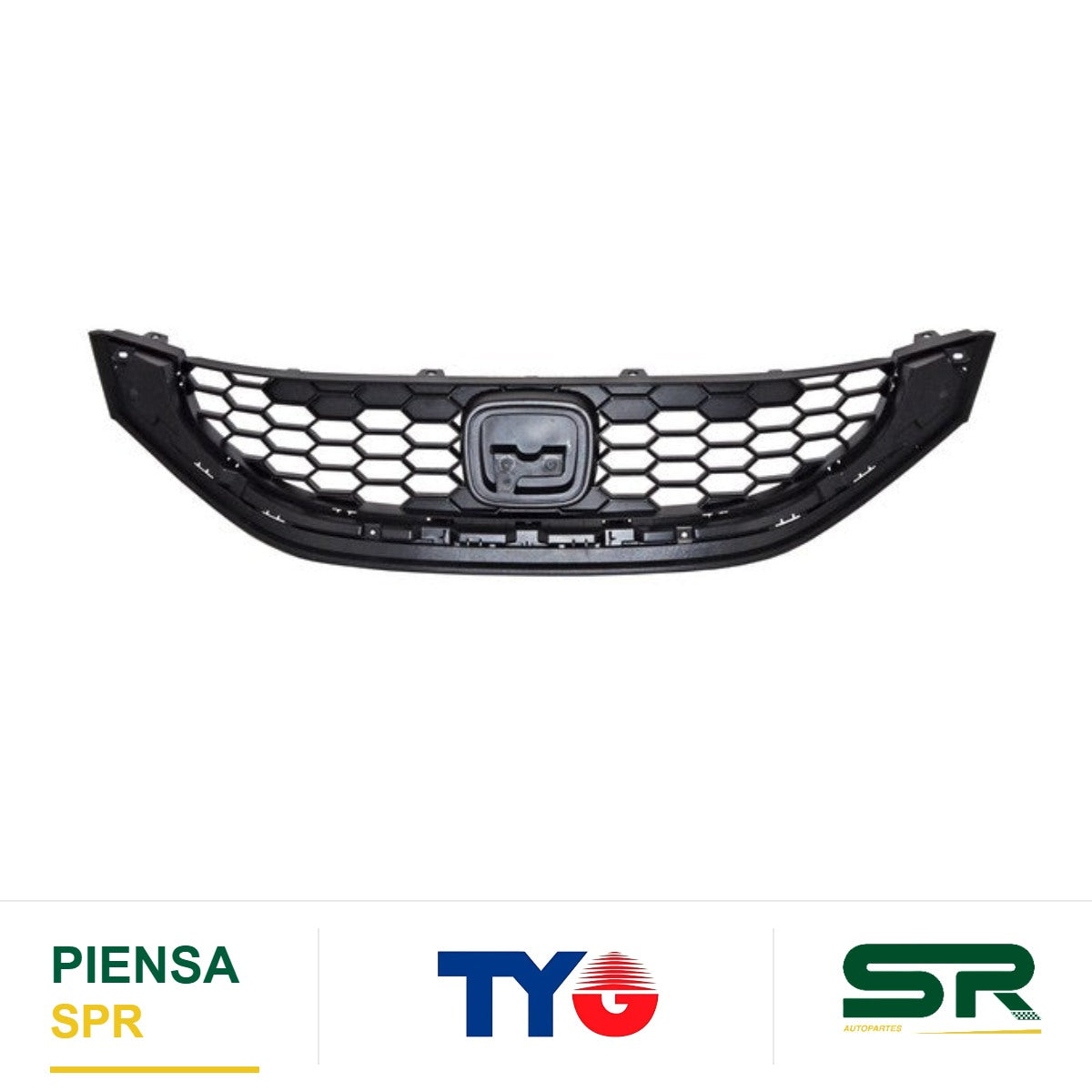 PARRILLA INSERTO 4 PUERTAS 2 PUERTAS HONDA CIVIC 2013-2014 TYG