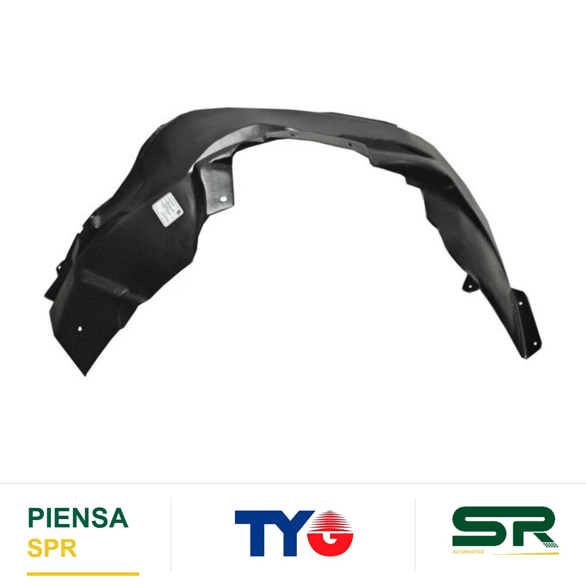 TOLVA SALPICADERA IZQUIERDA PLÁSTICO JEEP COMPASS 2007-2010 TYG