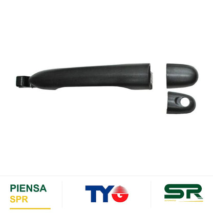 MANIJA EXTERIOR DELANTERA PLÁSTICO RENAULT KOLEOS 2009-2014 / TRAS CORRUGADA AMBOS LADOS TYG