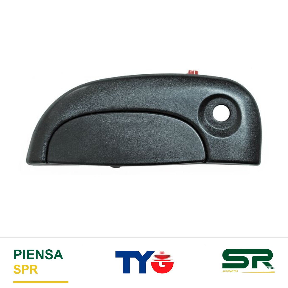 MANIJA EXTERIOR DELANTERA DERECHA PLÁSTICO RENAULT KANGOO 2004-2015 CORRUGADA TYG