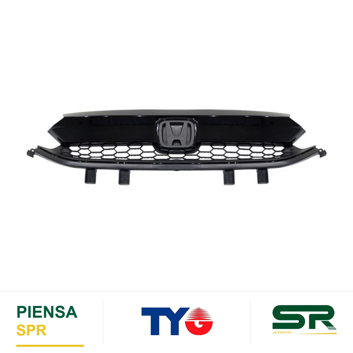 PARRILLA CON MOLDURA NEGRA HONDA CITY 2021-2023 TYG