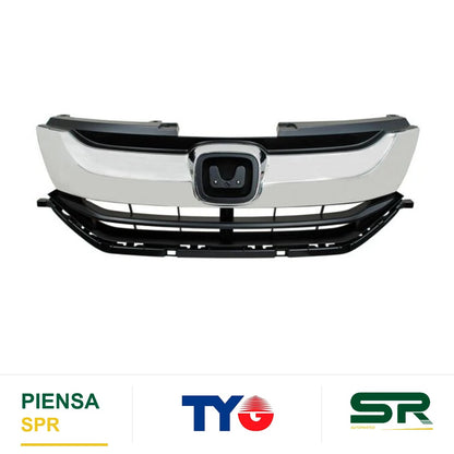 PARRILLA CON MOLDURA CROMADA HONDA CITY 2014-2017 TYG