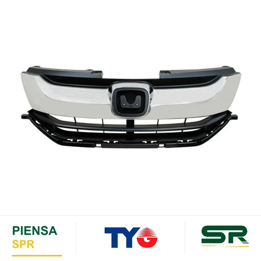 PARRILLA CON MOLDURA CROMADA HONDA CITY 2014-2017 ALD24S3 TYG