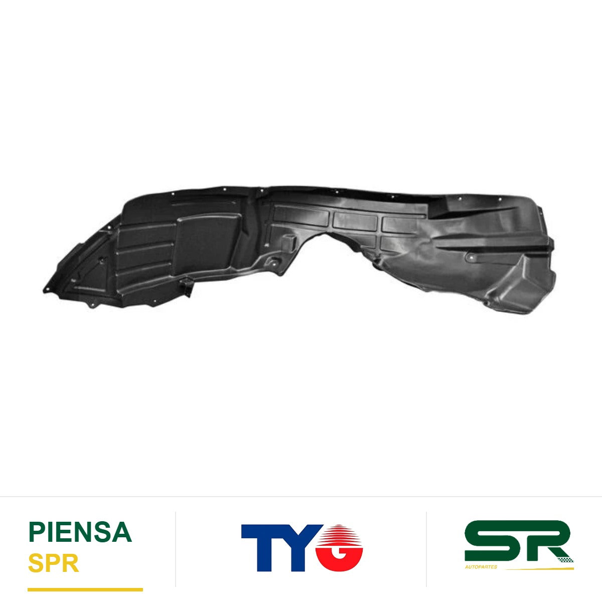TOLVA SALPICADERA IZQUIERDA PLÁSTICO JAC SEI 2 2018-2020 TYG