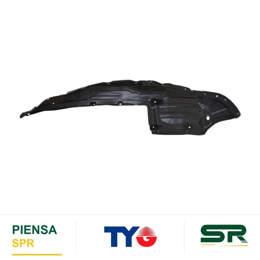 TOLVA SALPICADERA IZQUIERDA PLÁSTICO JAC FRISON T6 2020-2025 TYG