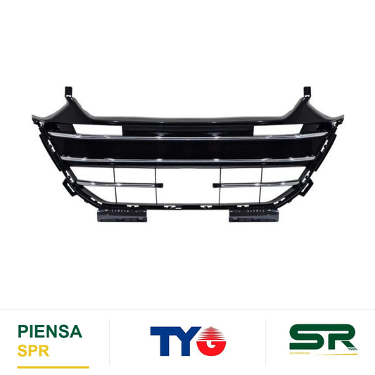 PARRILLA CON MOLDURA CROMADA CENTRAL HONDA ACCORD 2021-2022 S / HOYO SENS TYG