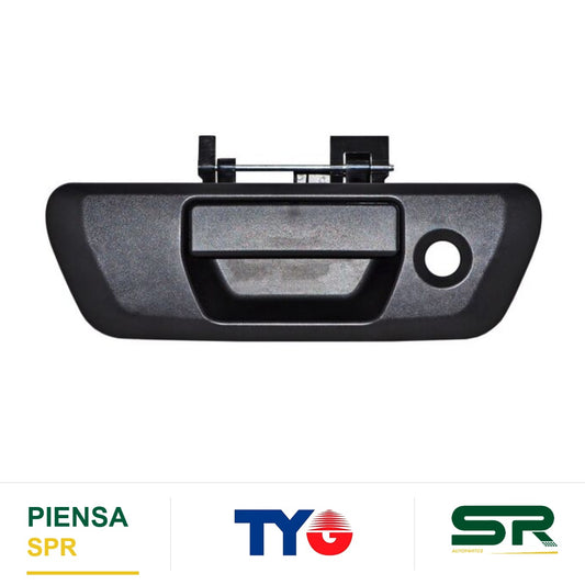 MANIJA SIN HOYO PARA CÁMARA CON HOYO NEGRA NISSAN TAPA CAJA NISSAN PICKUP NP-300 / FRONTIER 2016-2025 P / LLAVE 346U TYG