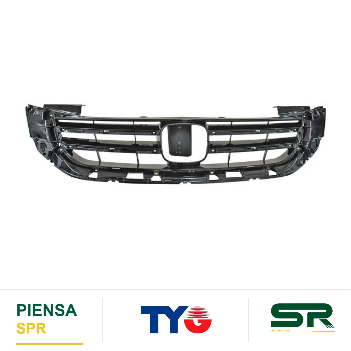 PARRILLA SIN MOLDURA PARA PINTAR 4 PUERTAS HONDA ACCORD 2013-2015 TYG
