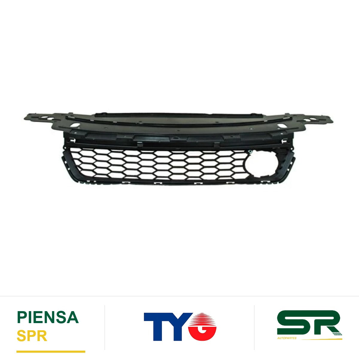 PARRILLA CENTRAL DE FASCIA 4 PUERTAS HONDA ACCORD 2013-2015 TYG