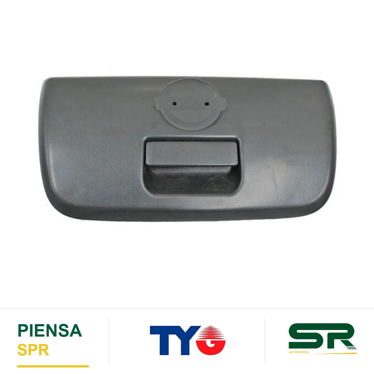 MANIJA TAPA CAJA SIN EMBLEMA SIN HOYO NEGRA PLÁSTICO NISSAN FRONTIER 2001-2004 COMPLETA PARA LLAVE TYG