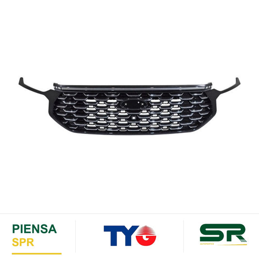 PARRILLA CON HOYO PARA CÁMARA CON MOLDURA CROMADA FORD TERRITORY 2023-2025 TYG