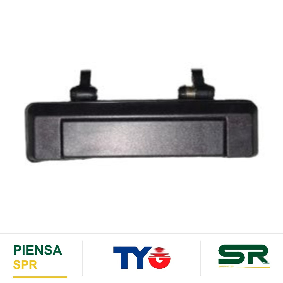 MANIJA EXTERIOR NEGRA PLÁSTICO NISSAN TSURU II 1988-1991 AMBOS LADOS TYG
