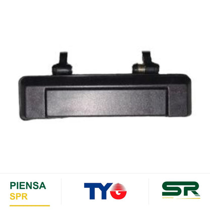 MANIJA EXTERIOR NEGRA PLÁSTICO NISSAN TSURU II 1988-1991 AMBOS LADOS TYG