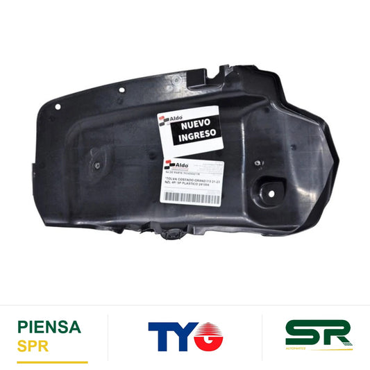 TOLVA COSTADO DERECHA PLÁSTICO HYUNDAI GRAND I10 2021-2025 TYG