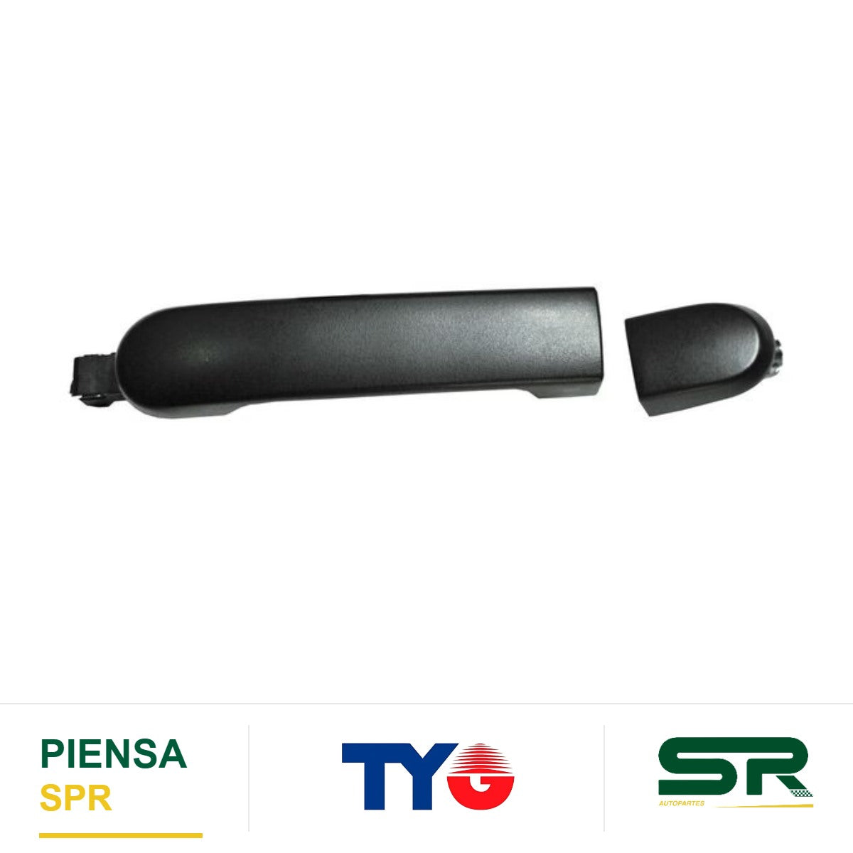 MANIJA EXTERIOR TRASERA IZQUIERDA PLÁSTICO NISSAN TIIDA 2007-2018 CORRUGADA TYG