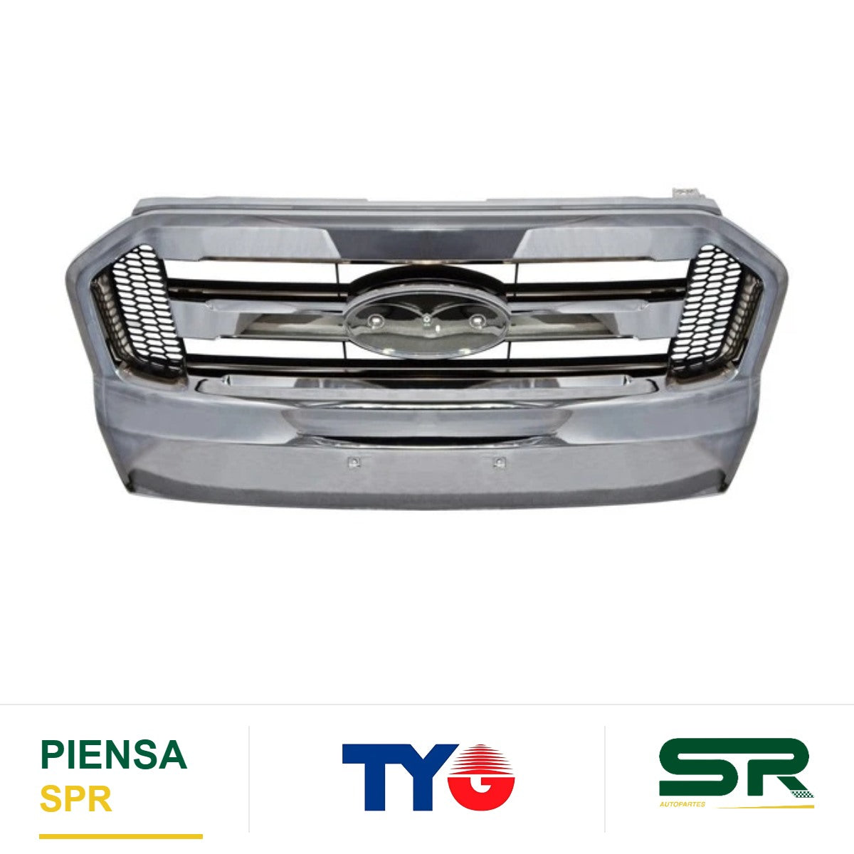 PARRILLA CROMADA FORD RANGER 2017-2019 TYG