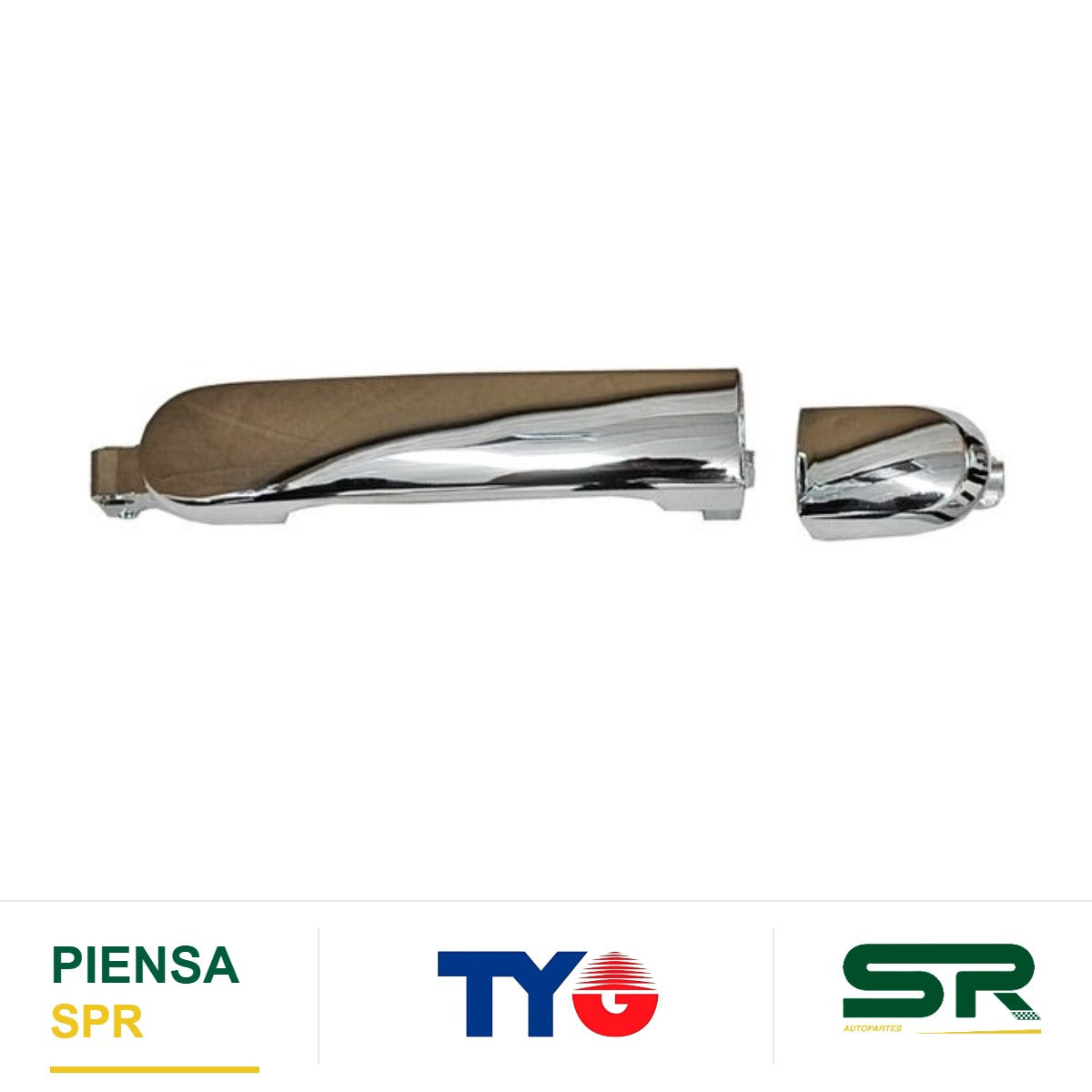 MANIJA EXTERIOR TRASERA IZQUIERDA CROMADA PLÁSTICO NISSAN TIIDA 2006-2017 TYG