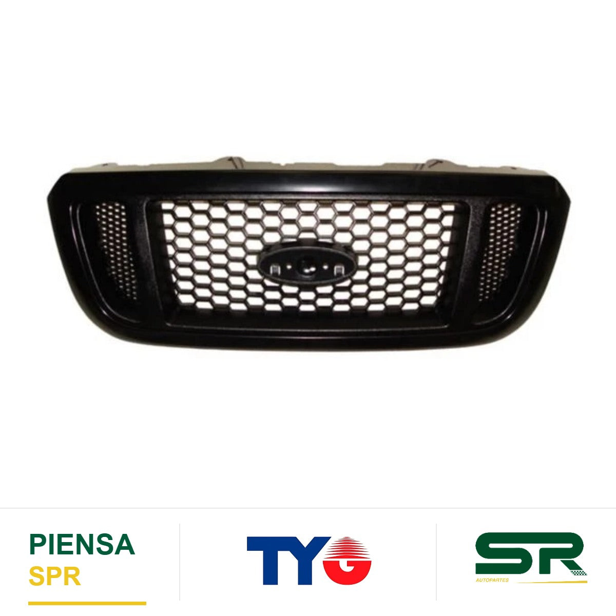 PARRILLA NEGRA PANAL FORD RANGER 2004-2005 TYG