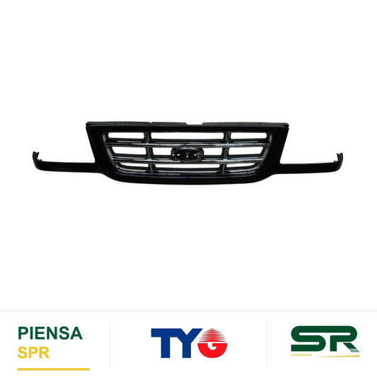 PARRILLA CROMADA FORD RANGER 2001-2004 LINEAS S TYG