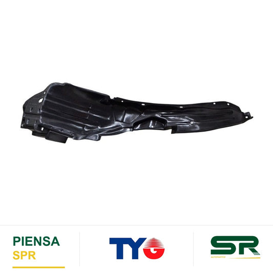 TOLVA SALPICADERA IZQUIERDA PLÁSTICO HONDA FIT 2006-2008 TYG