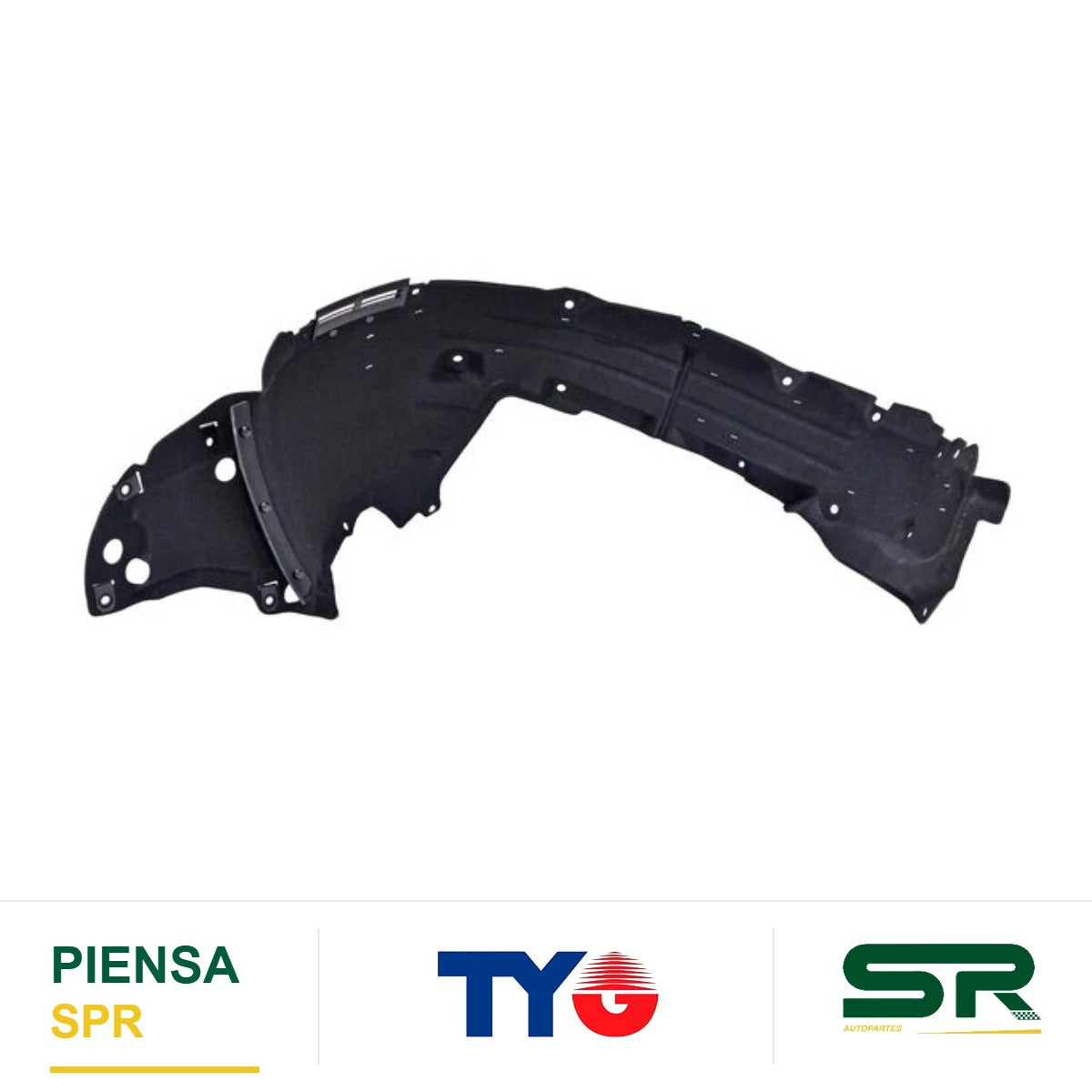 TOLVA SALPICADERA IZQUIERDA PLÁSTICO HONDA CR-V 2023-2025 TYG