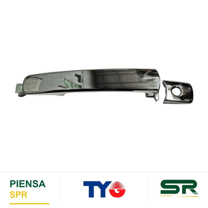 MANIJA EXTERIOR DELANTERA IZQUIERDA CROMADA PLÁSTICO NISSAN MURANO 2004-2008 / X-TRAIL / ROGUE 2008-2014 TYG