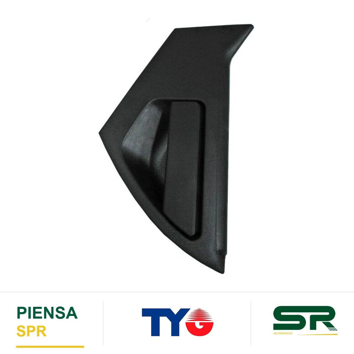 MANIJA EXTERIOR TRASERA IZQUIERDA PLÁSTICO NISSAN JUKE 2011-2017 CORRUGADA TYG