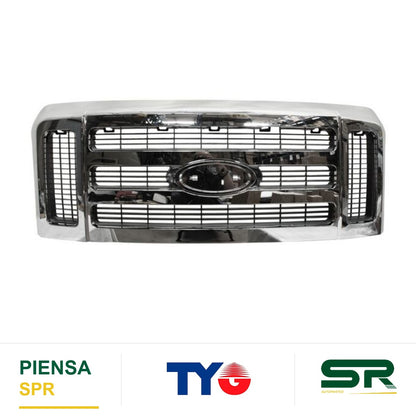 PARRILLA CROMADA COMPLETA FORD SUPER DUTY 2008-2010 TYG