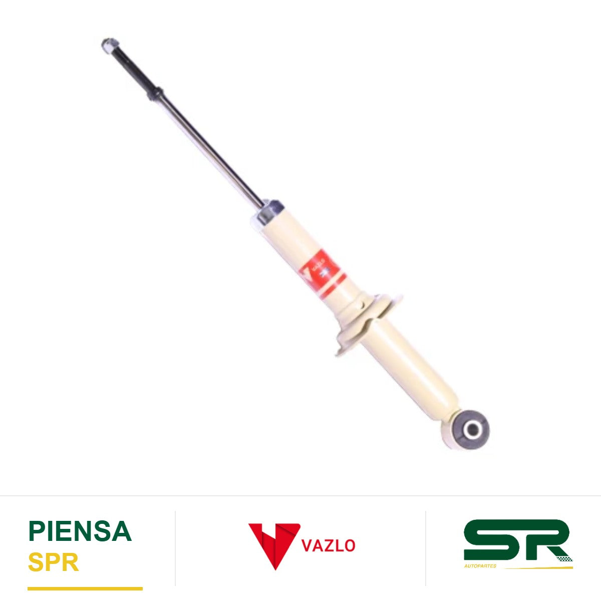 AMORTIGUADOR TRASERO AMBOS LADOS CON GAS NITRÓGENO MITSUBISHI OUTLANDER 2003-2004 VAZLO