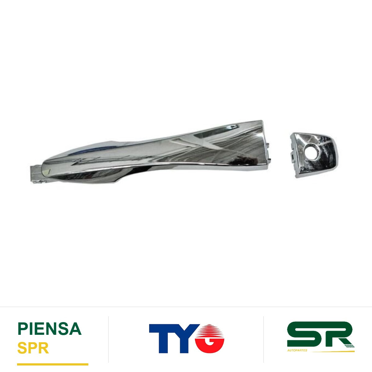 MANIJA EXTERIOR DELANTERA IZQUIERDA CROMADA PLÁSTICO NISSAN ALTIMA / PATHFINDER 2013-2017 TYG