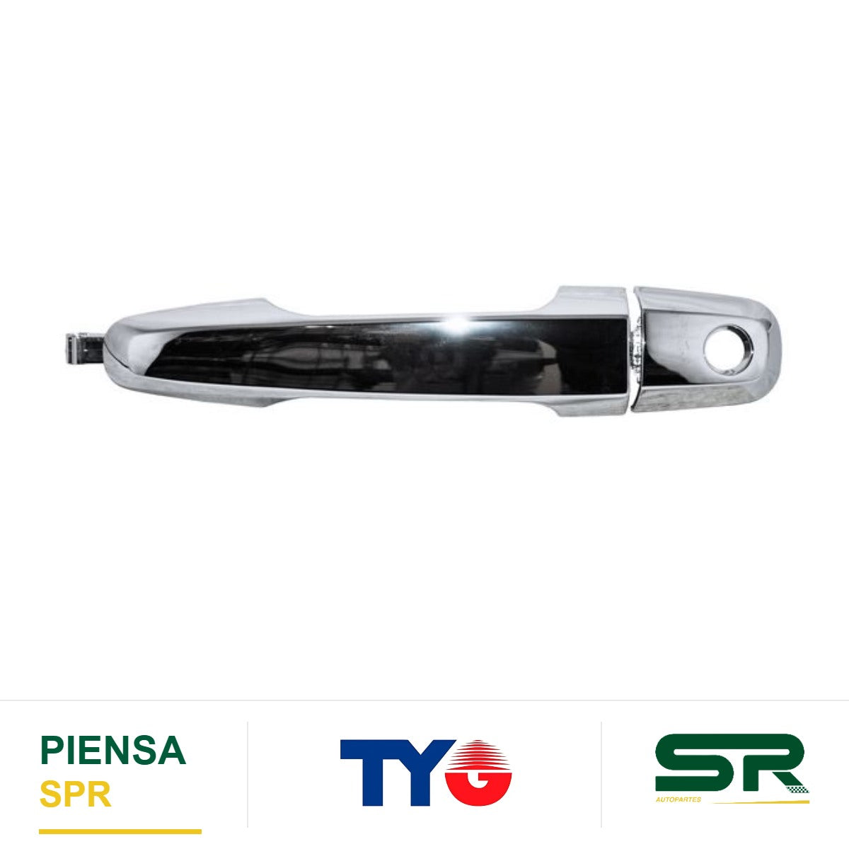 MANIJA EXTERIOR DELANTERA IZQUIERDA CROMADA MITSUBISHI PUERTA MITSUBISHI PICKUP L200 2016-2019 TYG