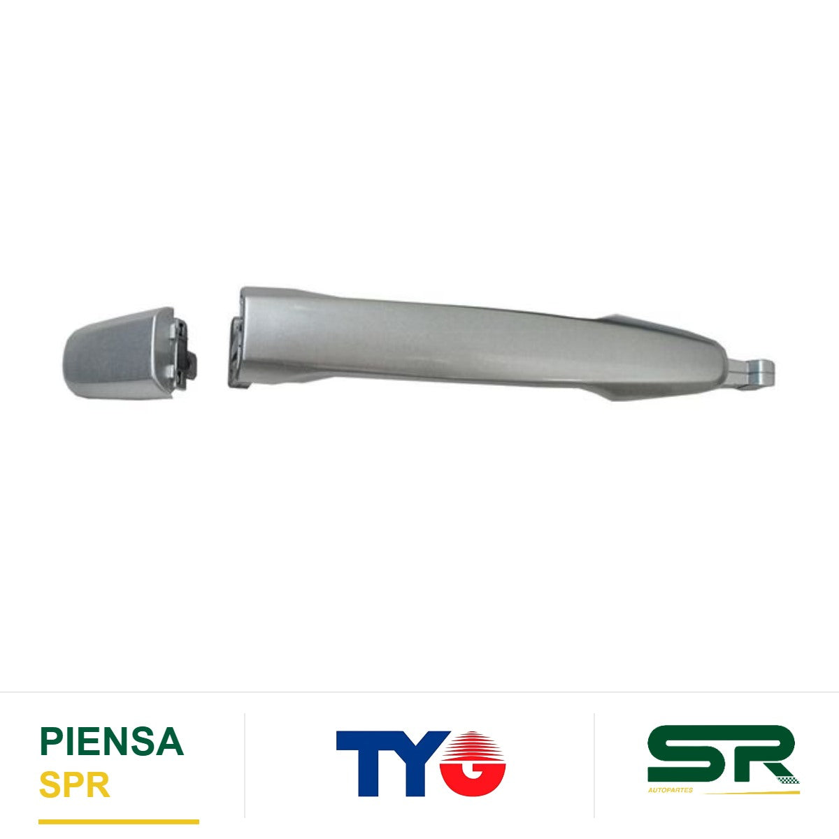 MANIJA EXTERIOR TRASERA DERECHA PLATA PLÁSTICO MITSUBISHI OUTLANDER 2007-2016 TYG