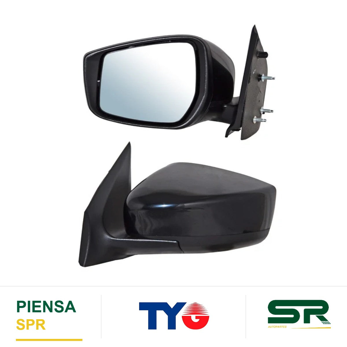 ESPEJO IZQUIERDO PARA PINTAR NISSAN VERSA 2015-2019 S / CONT TYG