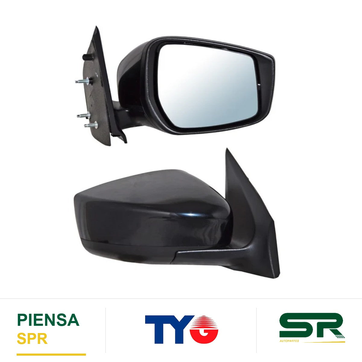 ESPEJO DERECHO PARA PINTAR NISSAN VERSA 2015-2019 S / CONT TYG