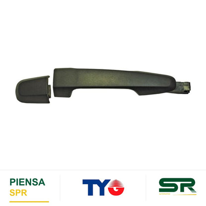 MANIJA EXTERIOR TRASERA PLÁSTICO MITSUBISHI PICKUP L200 2008-2015 . CORRUGADA AMBOS LADOS TYG