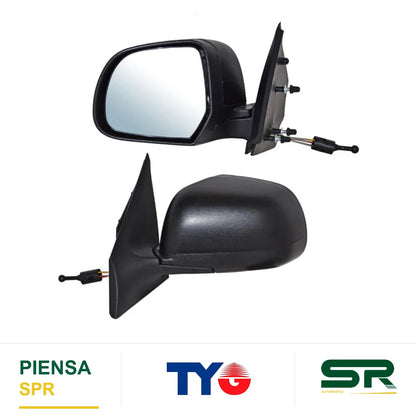 ESPEJO IZQUIERDO NISSAN VERSA 2012-2014 / V-DRIVE 2020-2025 C / CONT POROSO + TYG