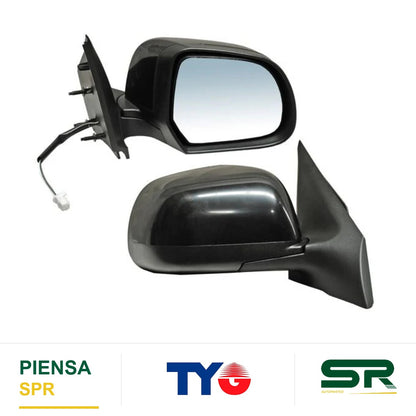 ESPEJO DERECHO 3 PINES PARA PINTAR ELÉCTRICO NISSAN VERSA 2012-2014 28905 TYG