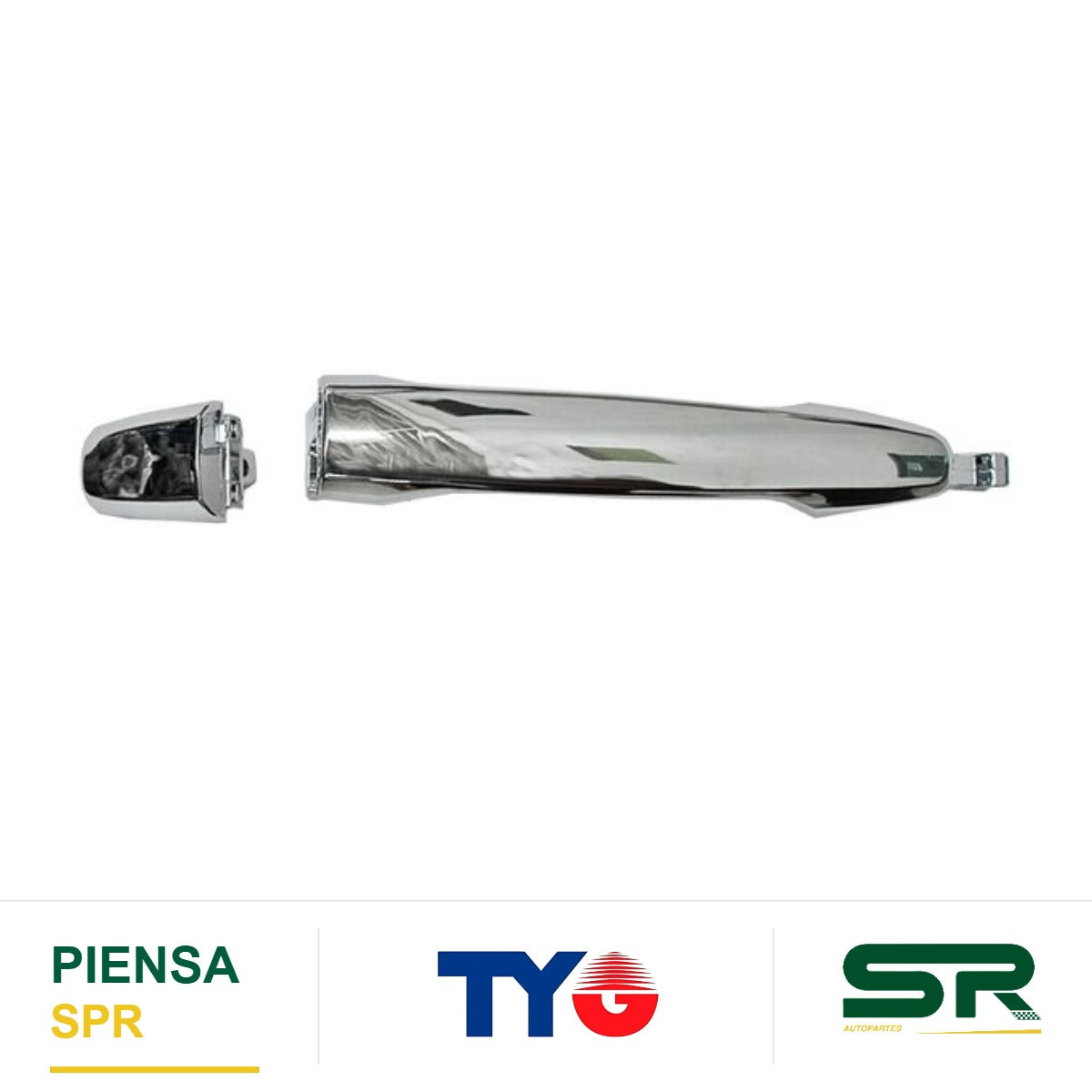 MANIJA EXTERIOR TRASERA DERECHA CROMADA PLÁSTICO MITSUBISHI LANCER 2008-2016 TYG