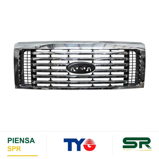 PARRILLA VERSIÓN USA CROMADA FORD PU 2009-2012 XLT ALD224 TYGU TYG