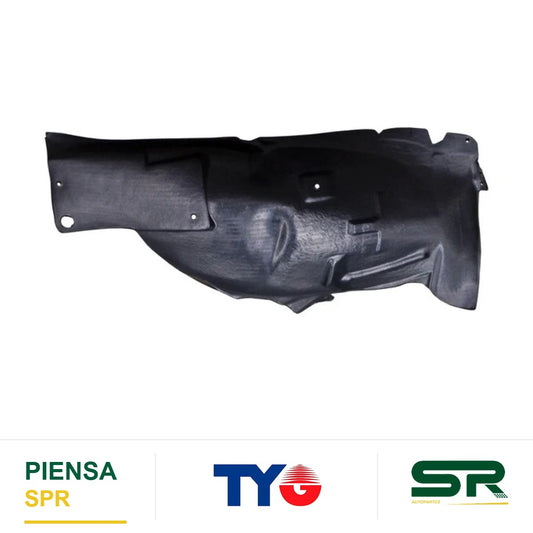 TOLVA SALPICADERA DERECHA DELANTERA PLÁSTICO SECCIÓN FORD MUSTANG 2010-2014 TYG
