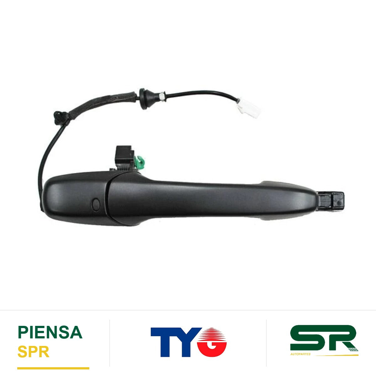 MANIJA EXTERIOR DELANTERA DERECHA SIN HOYO PLÁSTICO MAZDA CX7 2007-2012 / MAZDA CX-9 2007-2015 LISA C / SENS PARA LLAVE TYG